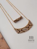 گردنبند «پوست ماری» | Code: 388.1